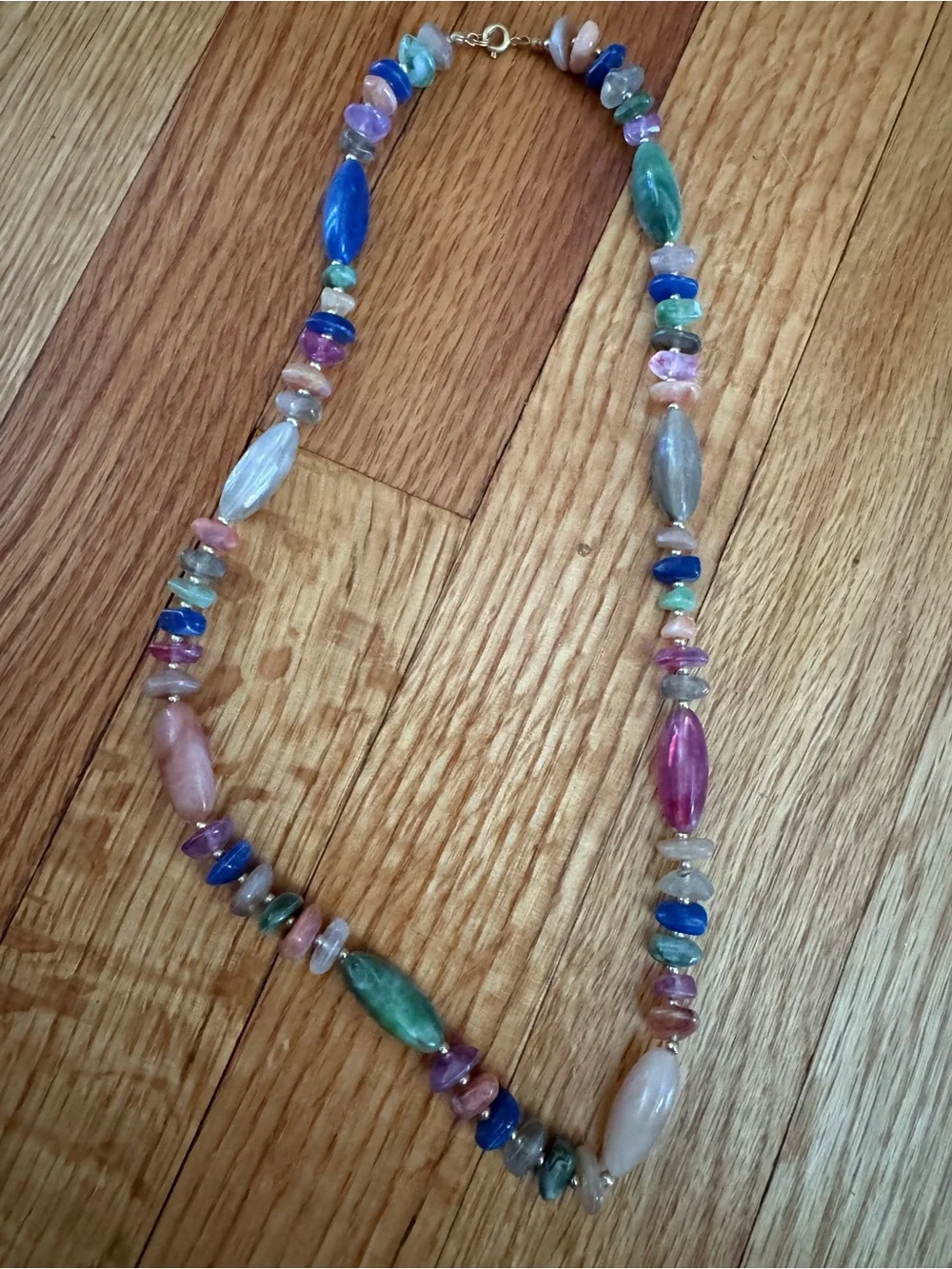 Vintage Multicolor Beaded Women’s Necklaces - Colorful Beads